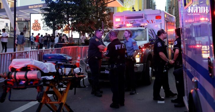 Stabbing incident at Penn Station in New York City