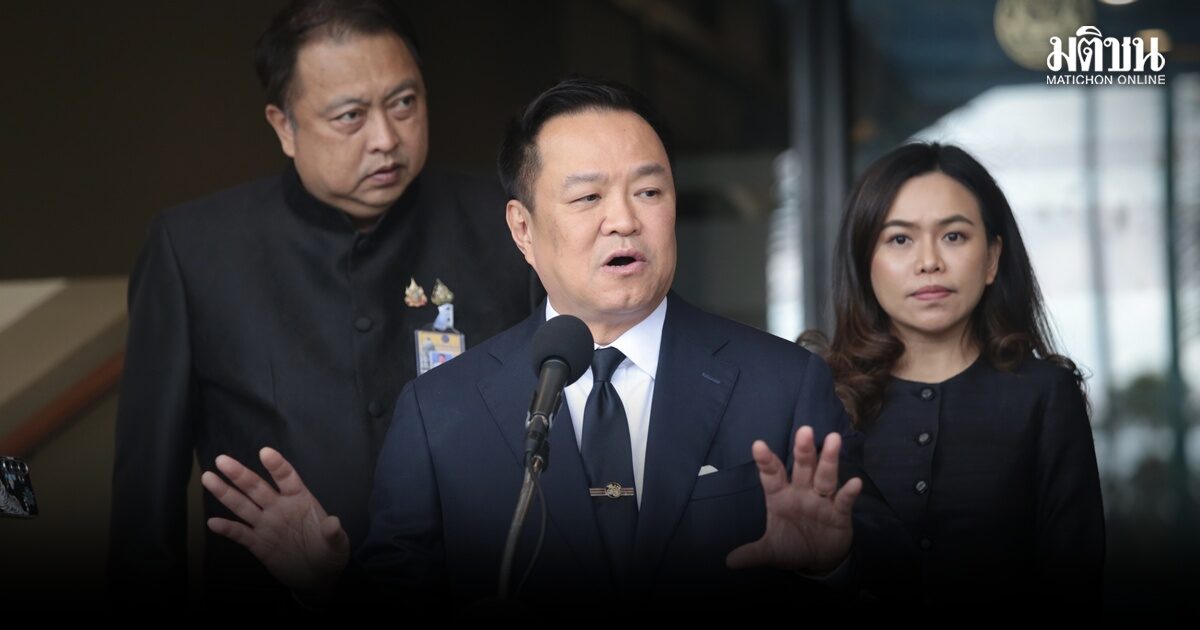 อนุทิน มอบ ปกรณ์ ปรับปรุงกฎหมายคนเข้าเมือง เร่งกระบวนส่งต่างด้าวทำผิด กลับประเทศ
