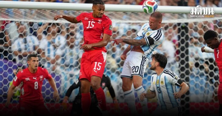 APTOPIX Switzerland Argentina WCup Soccer