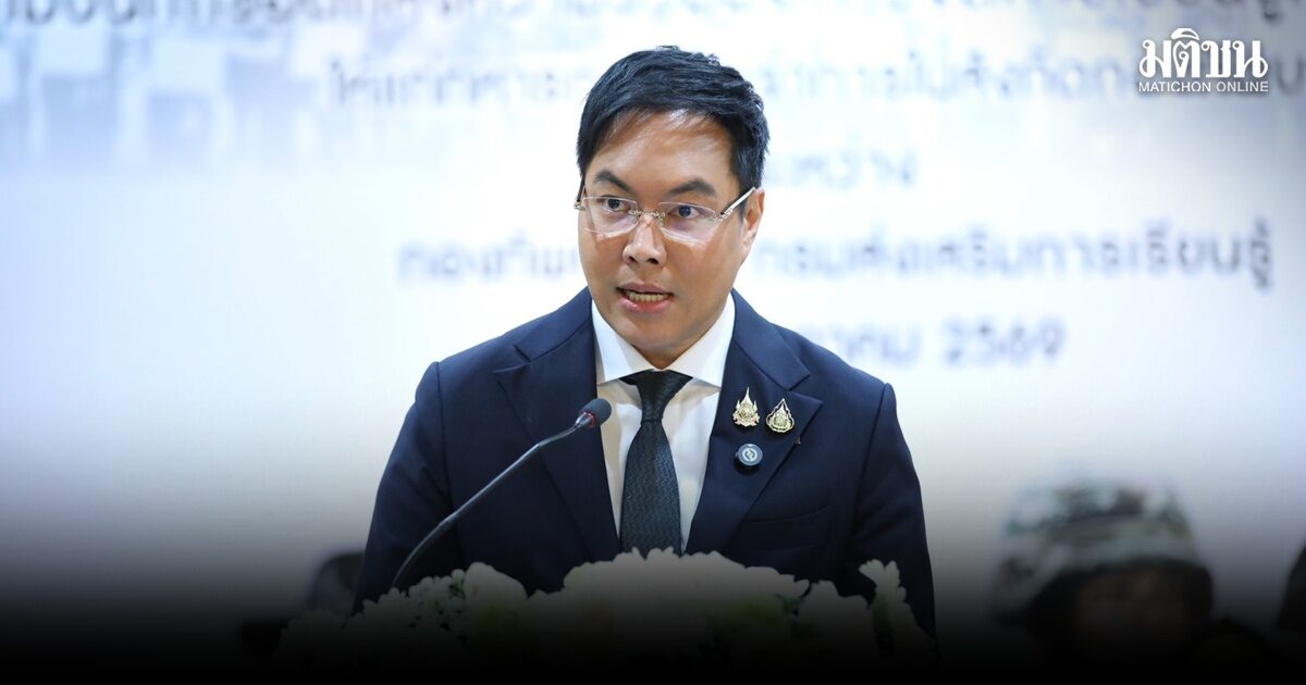 สกร.-กองทัพบก เปิดตัวโครงการ1 ปี 1 วุฒิ ยกระดับการศึกษาทหารกองประจำการ