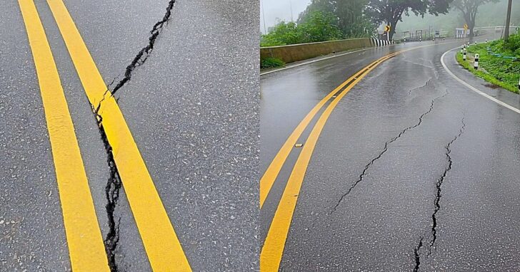 Road crack1
