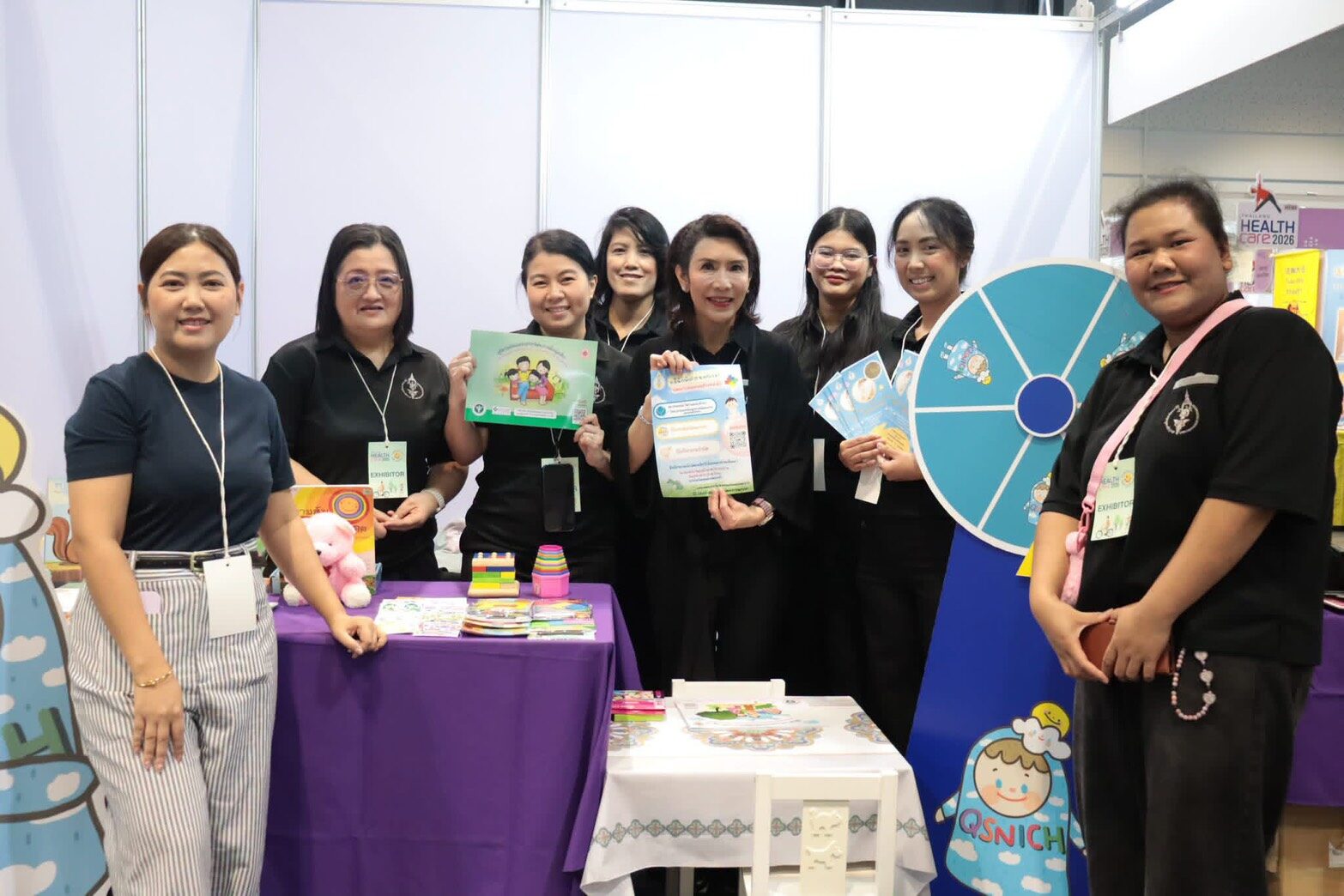สถาบันสุขภาพเด็กแห่งชาติมหาราชินี กรมการแพทย์ รวมจัดบูธนิทรรศการในงาน “Thailand Health care 2026 “Longevity ” อยู่ดี แฮปปี้นาน