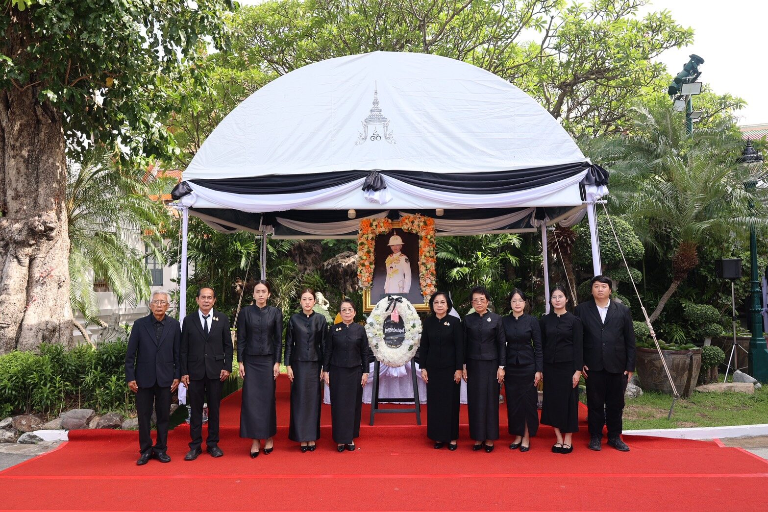 มูลนิธิหัวใจบริสุทธิ์ น้อมถวายสักการะพระศพและวางพวงมาลา สมเด็จพระเจ้าลูกเธอ เจ้าฟ้าพัชรกิติยาภาฯ