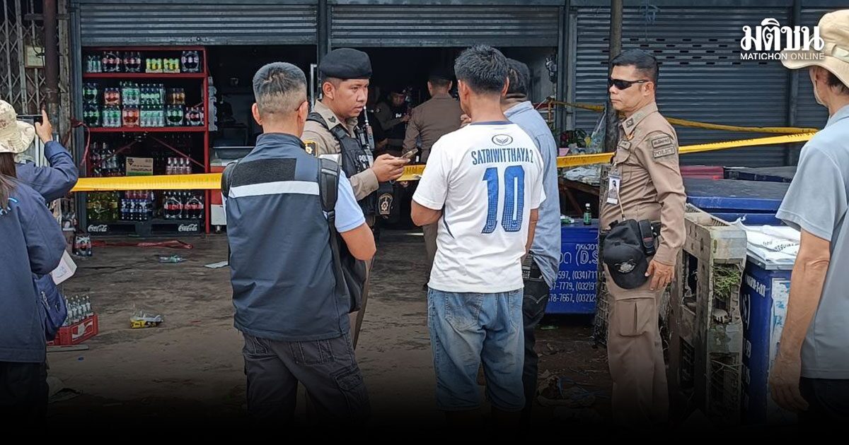 พ่อผู้ใหญ่บ้านปืนโหด บุกยิง 2 แม่ค้าสาหัส คาดไม่พอใจค้างค่าเช่าห้อง
