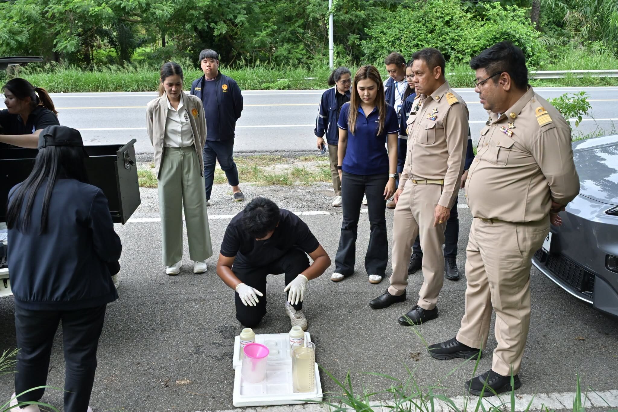 กรมชลประทานบูรณาการหน่วยงานติดตามสถานการณ์ปลาตายในอ่างเก็บน้ำบางพระ เร่งตรวจคุณภาพน้ำสร้างความมั่นใจประชาชน