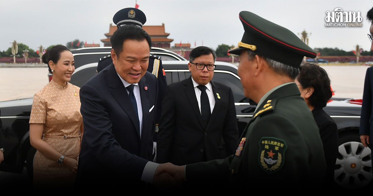 อนุทิน ลุยภารกิจวันสุดท้ายที่จีน วางพวงมาลาอนุสาวรีย์วีรชน จ่อถกทวิภาคี เซ็น MOU 15 ฉบับ