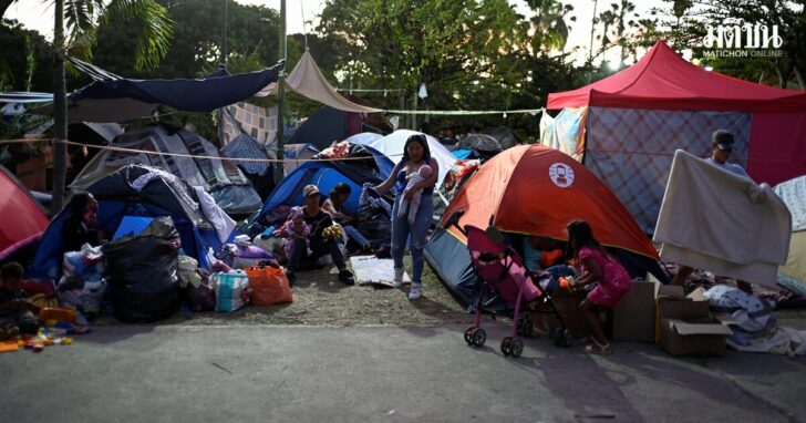Aftermath of earthquakes in Caracas