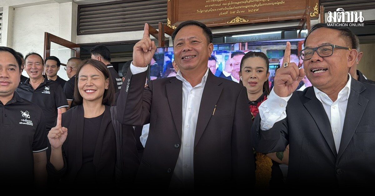 นฤพนธ์ เย็นประเสริฐ หลานธงชัย สมัครชิงนายก อบจ.นนทบุรี ขอสานต่องานอา วัดพลังผึ้งหลวง-ปชน.