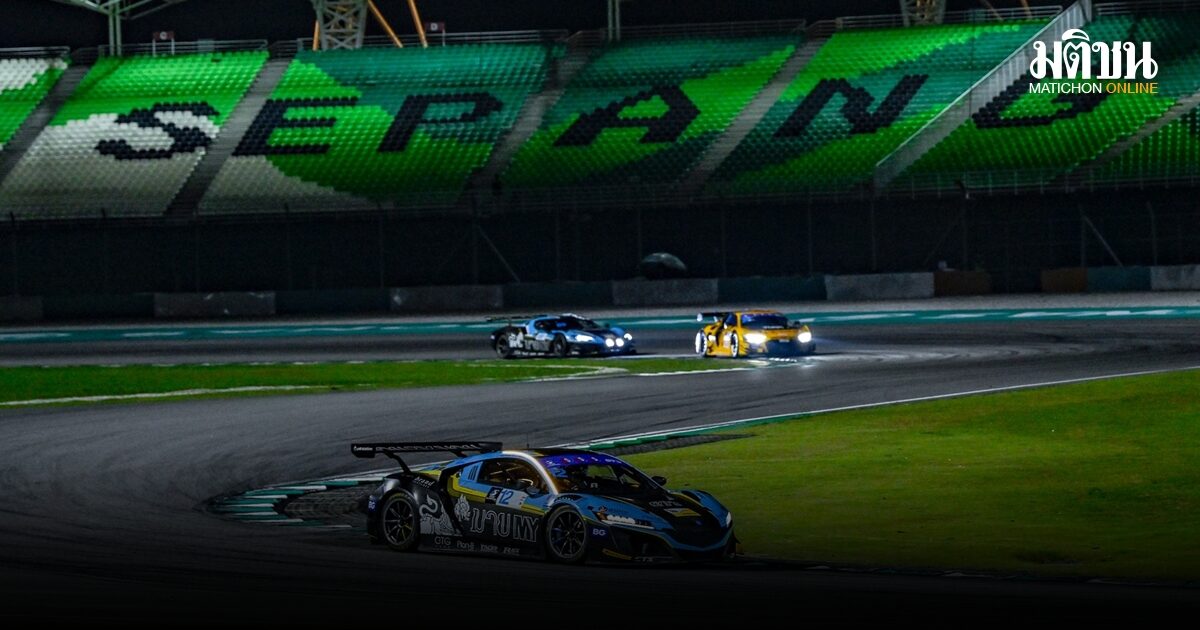 ปิติ-กันตศักดิ์ ไล่แซงจากอันดับ 7 คว้าชัย GT3 ไนท์เรซเซปัง รักษาจ่าฝูง