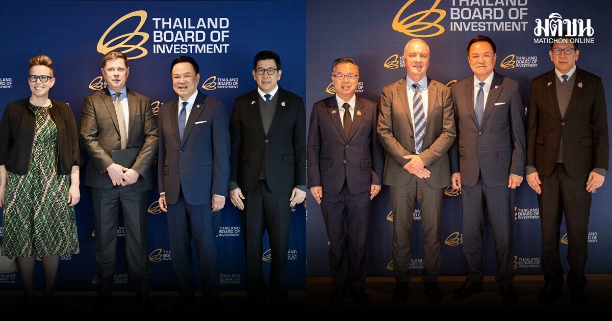 อนุทิน ถก Skyline-T&G ดึง 2 ยักษ์ใหญ่นิวซีแลนด์ ขยายลงทุนไทย เชื่อมเกษตร-ท่องเที่ยวสู่ตลาดโลก