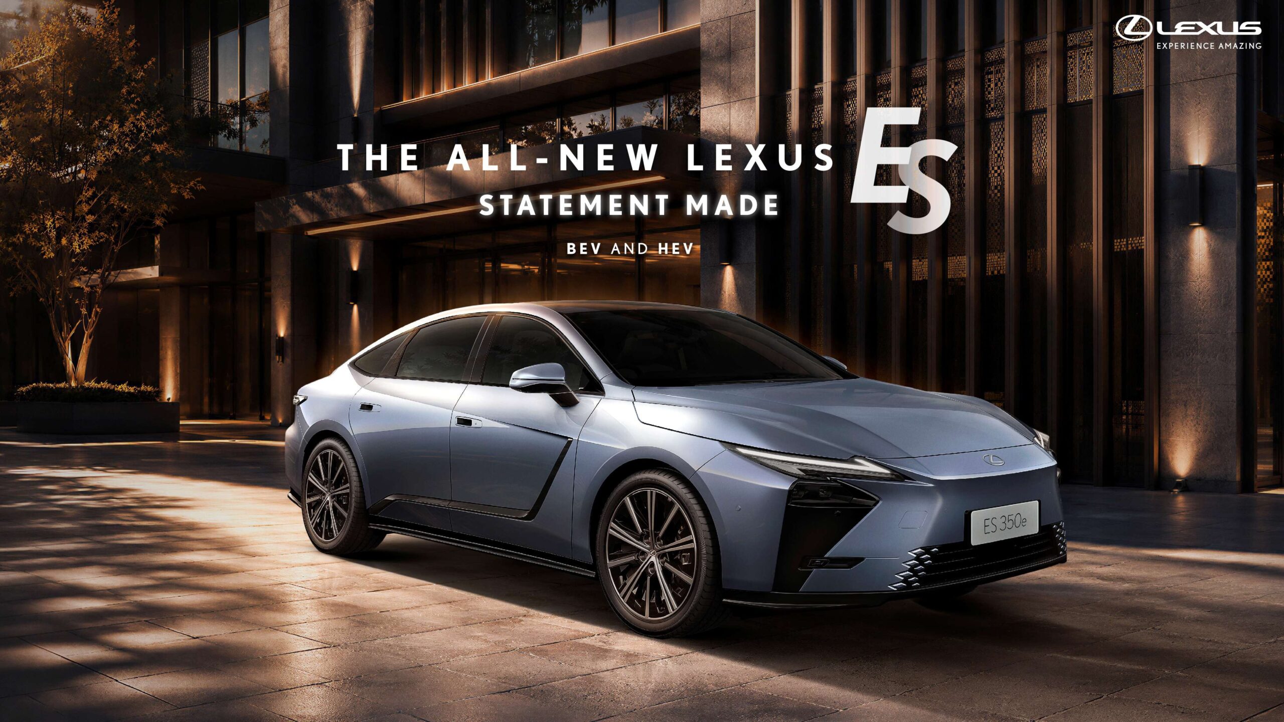 เลกซัสเปิดตัว “The All-New Lexus ES” ยนตรกรรมซีดานหรู