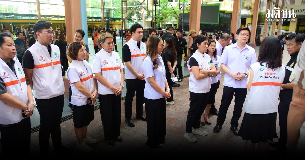 กรมสุขภาพจิต ระดมทีม MCATT 82 คน เยียวยาจิตใจเหตุรุนแรงในโรงเรียน พร้อมแนะงดแชร์ภาพ-คลิปสะเทือนขวัญ