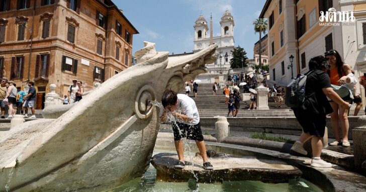 Heat wave hits Rome as temperatures expected to rise further