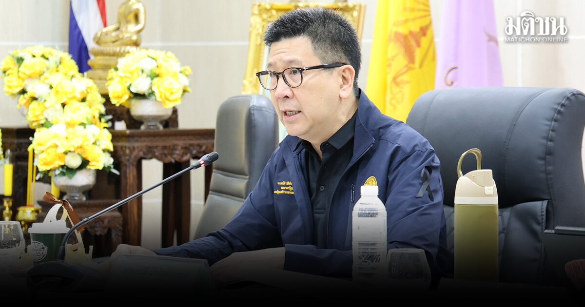 เอกนิติ สั่งปภ.เตรียมรับมวลน้ำเหนือไหลลงภาคกลาง ช่วงก.ย.–ต.ค. บูรณาการข้อมูลReal Time แจ้งเตือนล่วงหน้า
