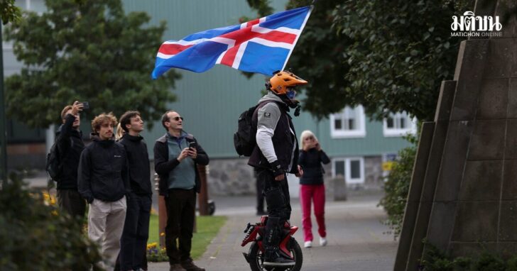 Reykjavik ahead of a referendum on whether Iceland should resume accession negotiations with the European Union