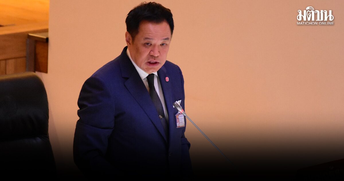 อนุทิน แถลงสภา จำเป็นกู้ 4 แสนล้าน รับมือวิกฤตพลังงาน ลดค่าครองชีพ ยันรบ.ใช้อย่างคุ้มค่า โปร่งใส ตรวจสอบได้