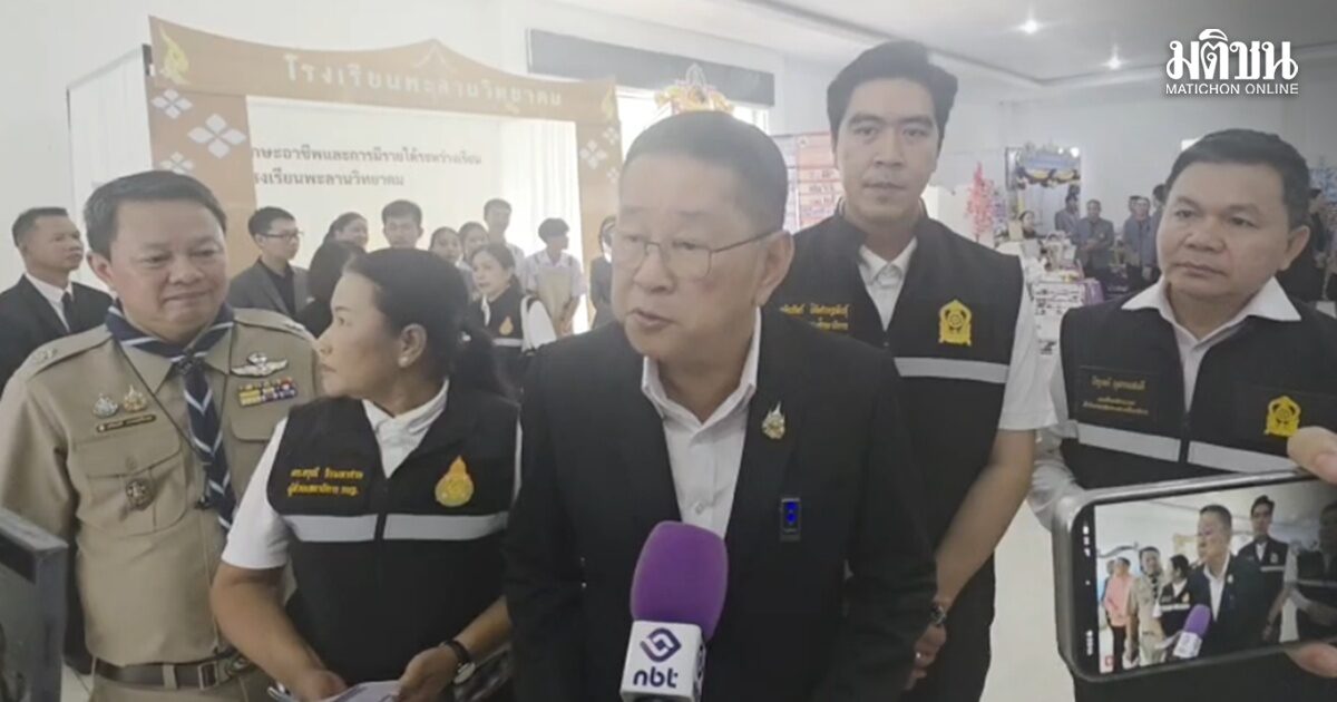 ‘ประเสริฐ’ บินด่วน กลับ กทม. ลงพื้นที่ ร.ร.เทพศิรินทร์ ย้ำจนท.ควบคุมสถานการณ์-สกัดพฤติกรรมเลียนแบบ