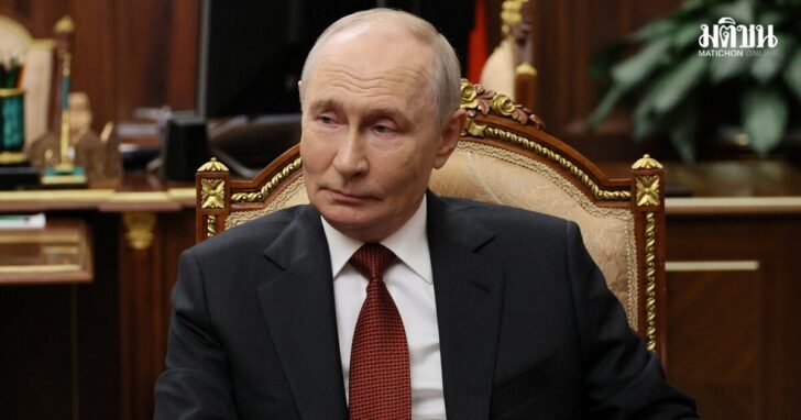 Russian President Putin gives an interview in Moscow