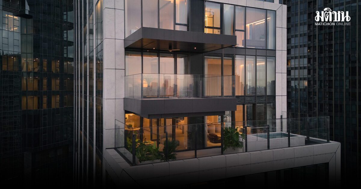 ปิดการขายเรียบร้อย Penthouse 600 ล้านบาท SCOPE Thonglor ทุบสถิติสูงที่สุดของแบรนด์