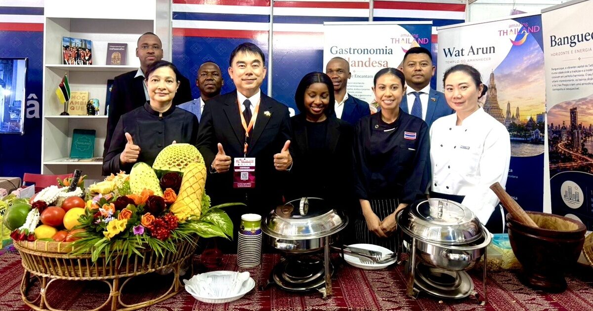 สถานเอกอัครราชทูต ณ กรุงมาปูโตนำทีม Thailand ร่วมงานแสดงสินค้าใหญ่สุดในโมซัมบิก (FACIM) เดินหน้าขยายความร่วมมือทางเศรษฐกิจ