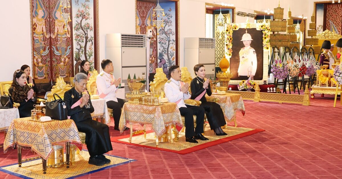 ในหลวง พระราชินี ทรงบำเพ็ญพระราชกุศลสตมวาร ครบ 100 วัน พระราชทานพระศพ ‘เจ้าฟ้าพัชรกิติยาภาฯ’