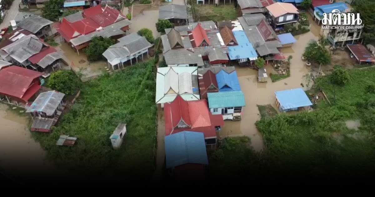 อยุธยา อ่วมหนัก เขื่อนเจ้าพระยา เพิ่มระบาย ชุมชนวัดจุฬามณี น้ำขึ้นสูง 1 เมตร