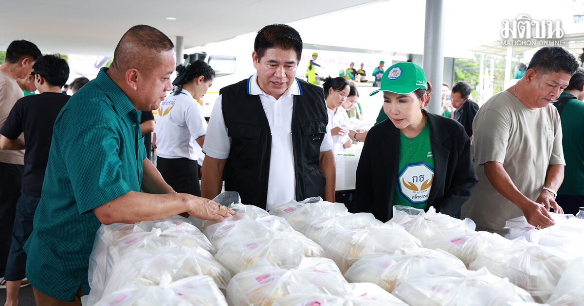 ธรรมนัส ช่วยนํ้าท่วม กทม. แจกอาหาร-จัดส่งถึงบ้าน ส่งกำลังใจให้ผ่านพ้นวิกฤติ