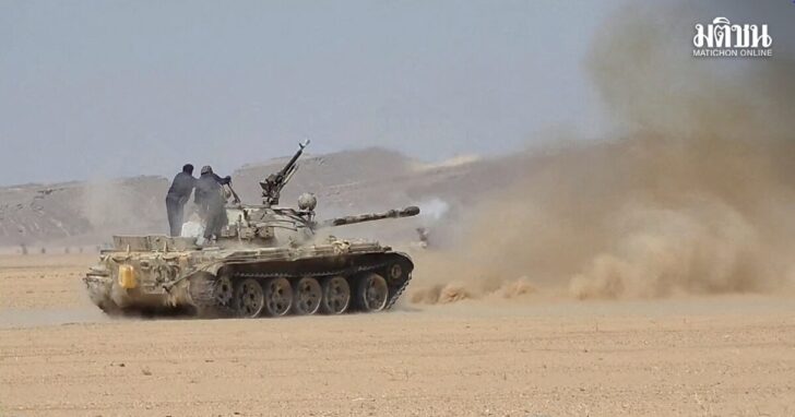 Saudi-backed Yemeni government forces clash with Yemen's Iran-aligned Houthis in a location given as near Al-Hazm