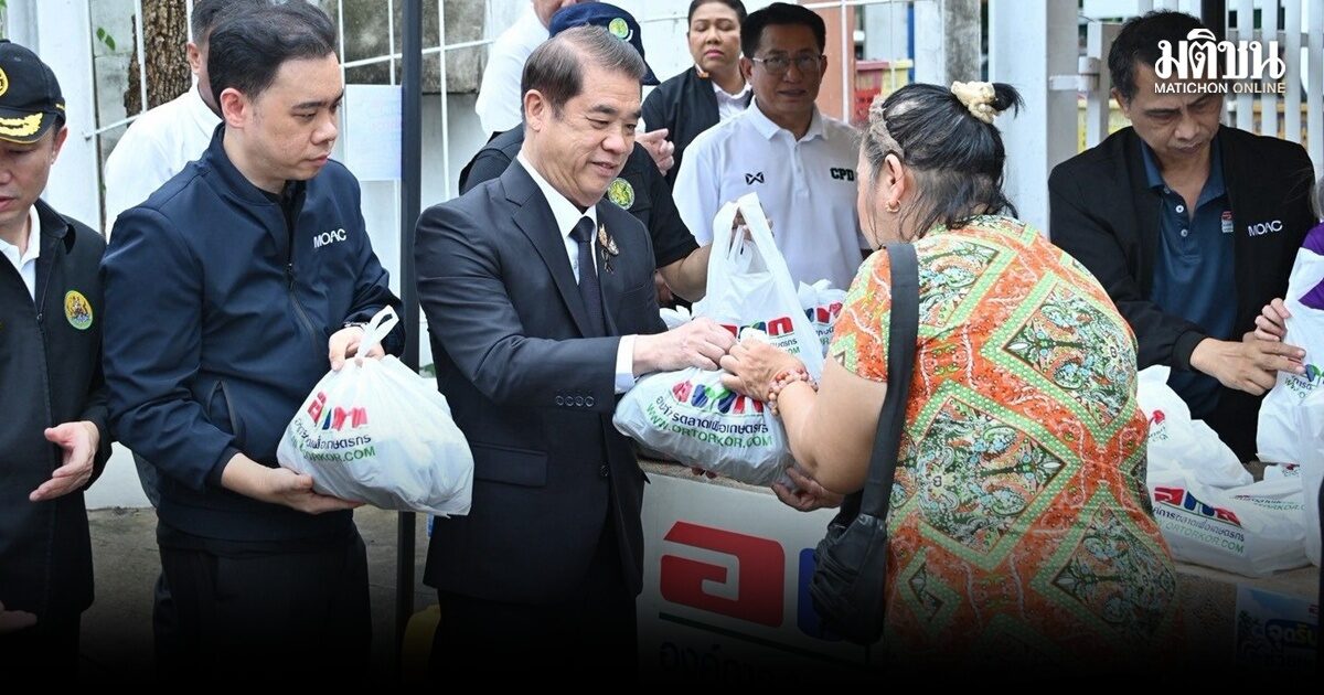 สุริยะ สั่ง ก.เกษตรฯ เร่งช่วยชุมชน ส่งรถบรรทุกสิ่งของ-อาหารลงพื้นที่น้ำท่วม กทม.