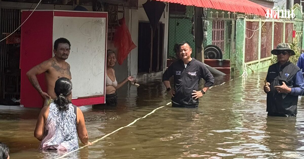 สระแก้วยังอ่วม ‘สรวงศ์’ นำทีมส่งน้ำ–อาหารต่อเนื่องวันที่ 5 เข้าถึงพื้นที่รถทั่วไปผ่านไม่ได้