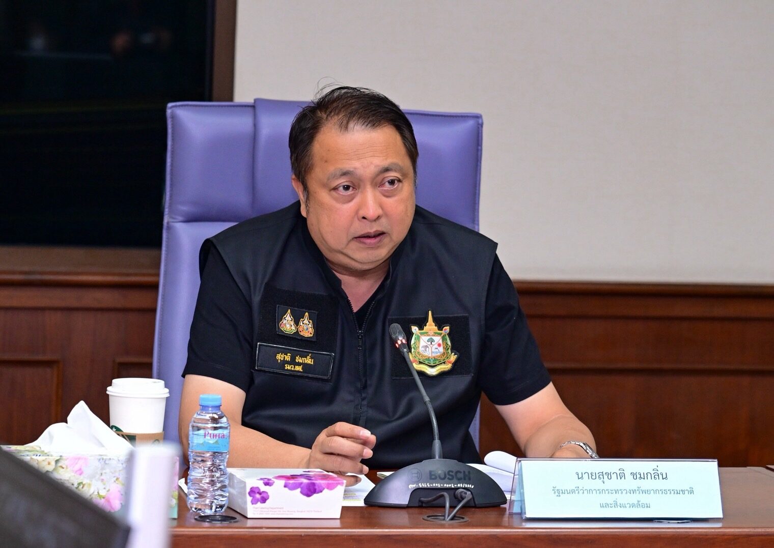 “สุชาติ” สั่ง ทส. เร่งประเมินดินถล่มโรงเรียนบ้านดอยติ้ว จ.น่าน พบเสี่ยงสูง–รอยแยกขยายตัว