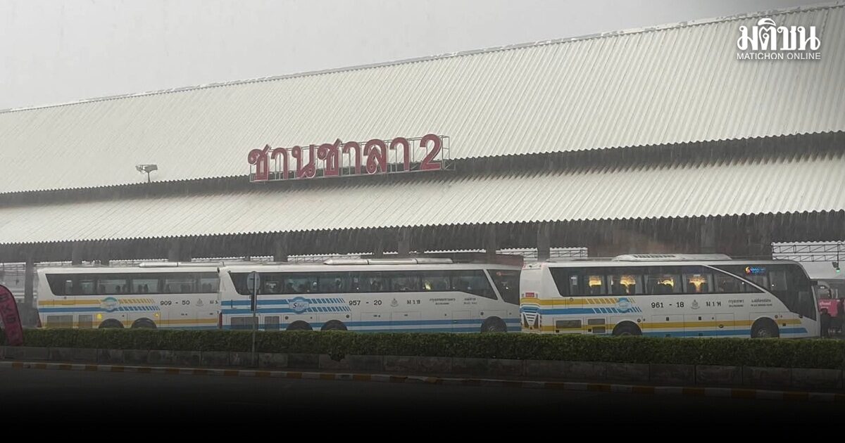 รถร่วมบขส. 5 เส้นทางภาคตะวันออกหยุดเดินรถชั่วคราว หลังน้ำท่วมหนักในพื้นที่