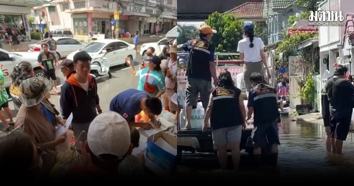 เท้งลุยปากเกร็ด เผย เทศบาลจัดการเยียวยาดี ขั้นตอนไม่เยอะ เข้าถึงปชช.เร็ว