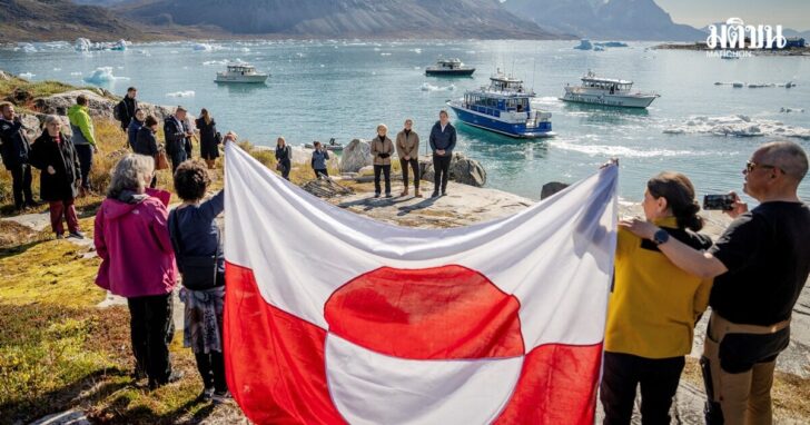 Denmark's Prime Minister Mette Frederiksen and European Commission President Ursula von der Leyen visit Greenland
