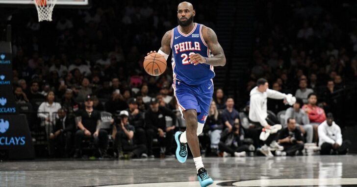 NBA: Preseason-Philadelphia 76ers at Brooklyn Nets