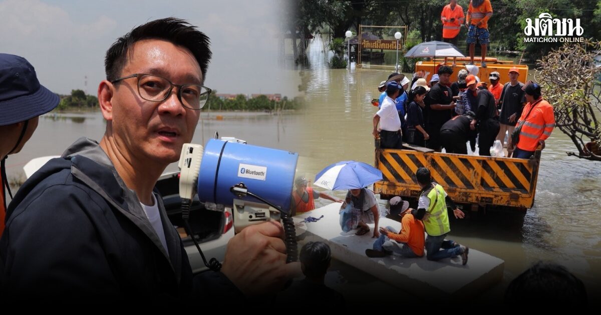 วีระยุทธ ลุยบางคล้า-คลองหลวงแพ่ง พบชาวบ้านอยู่กับน้ำนานสัปดาห์ ไร้ความช่วยเหลือ