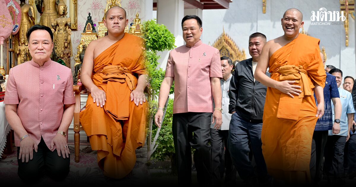 ประวัติ เจ้าคุณต้น พระราชวชิรธรรมโฆษิต ผู้ช่วยเจ้าอาวาสวัดระฆัง พระราชาคณะ วัย 41 ปี