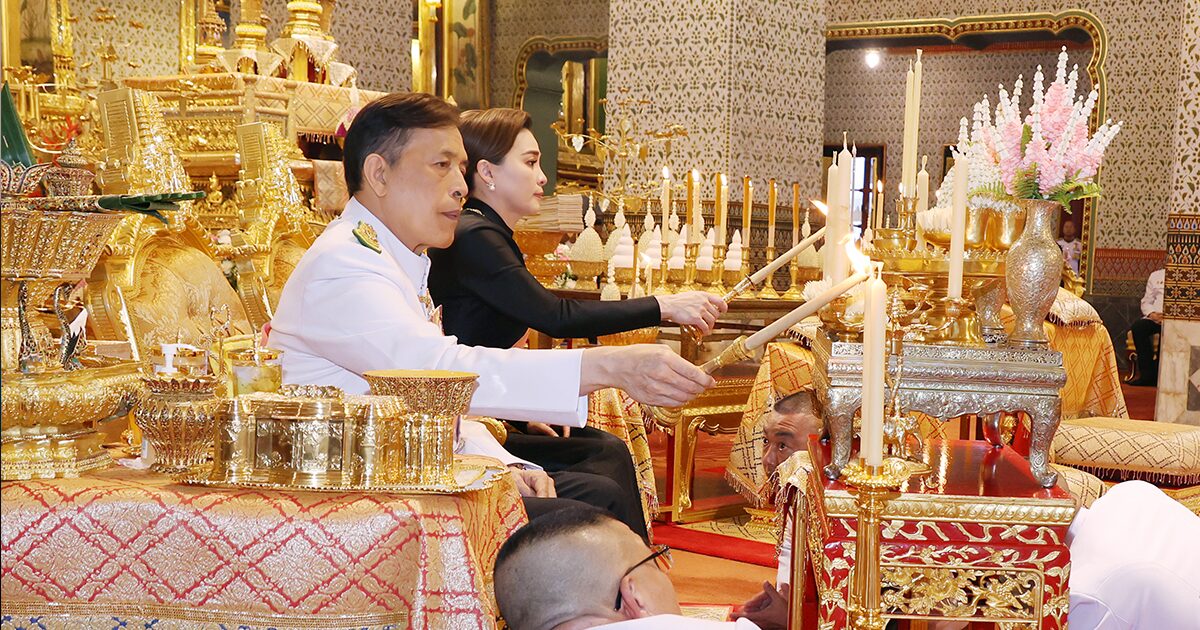 ในหลวง-พระราชินี เสด็จฯ ทรงบำเพ็ญพระราชกุศล วันปิยมหาราช 2569