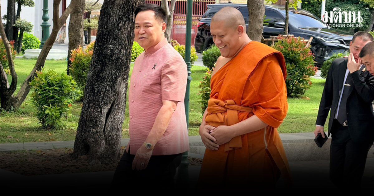 นายกฯ ร่วมทำบุญ 42 พรรษา เจ้าคุณต้น ผู้ช่วยเจ้าอาวาส วัดระฆังโฆสิตาราม
