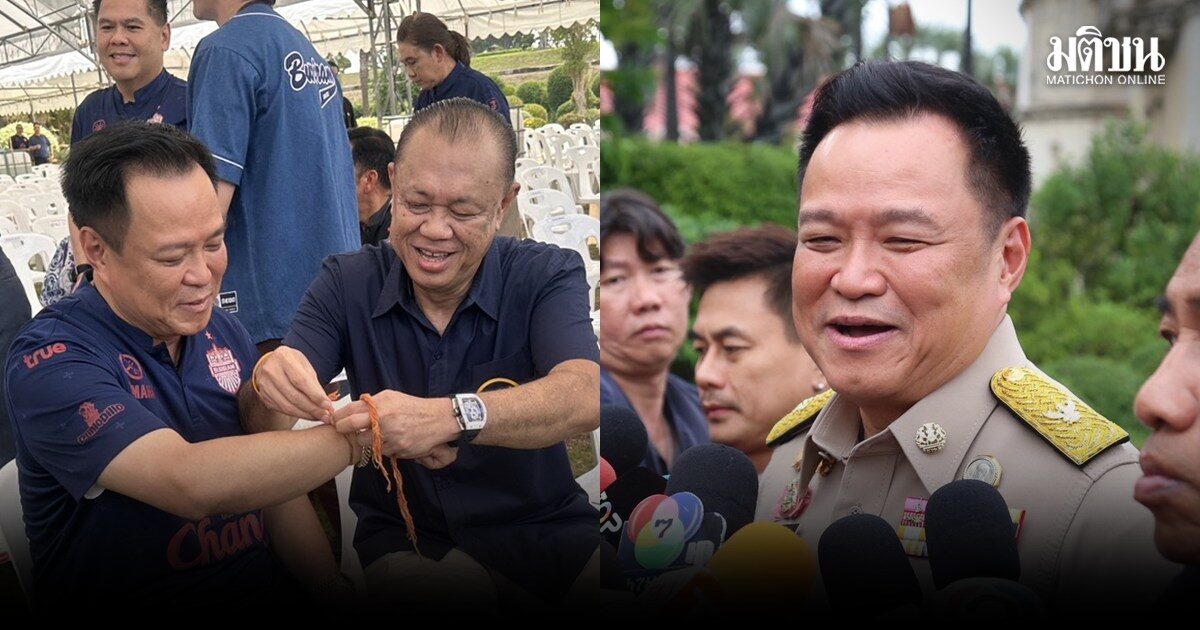 อนุทิน แจงเบิร์ธเดย์ เนวิน เรื่องปกติ ตัดบทไม่ตอบดราม่า เอาตัวรอดน้ำท่วม ก่อนช่วยสัตว์เลี้ยง