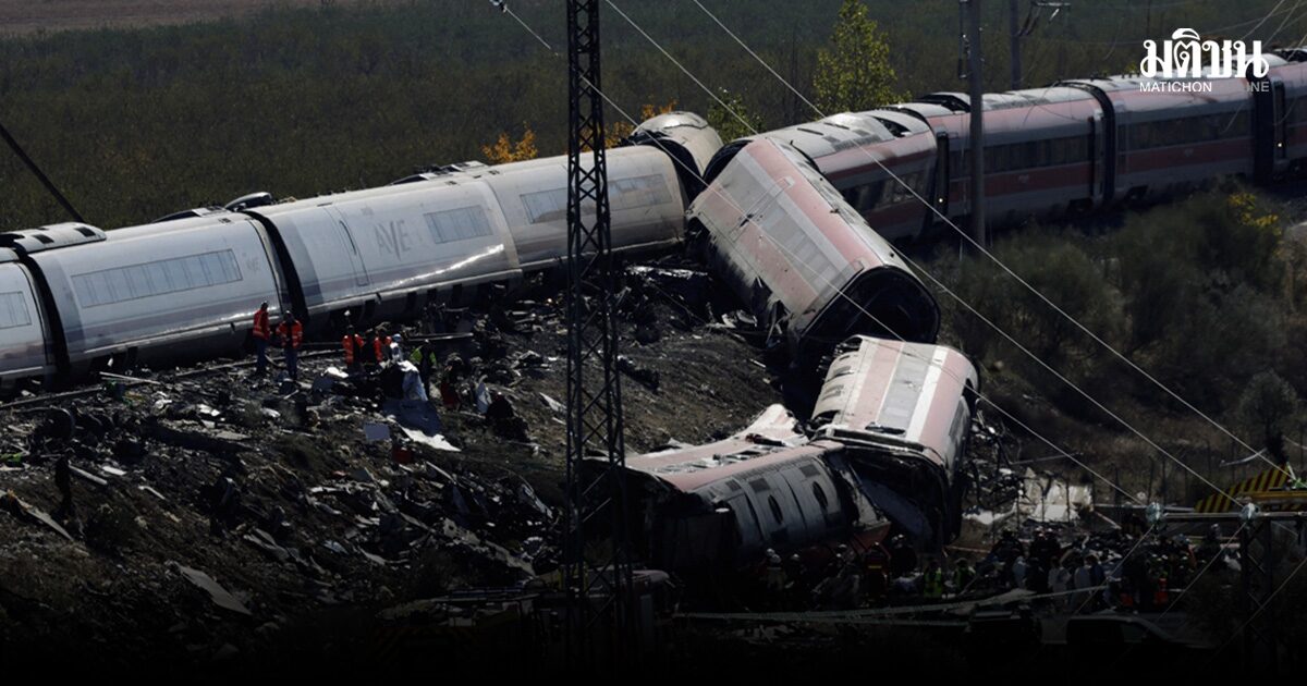 ยอดดับพุ่ง 64 ราย รถไฟความเร็วสูง 2 ขบวนชนกันในสเปน ผู้โดยสารเล่านาทีระทึก