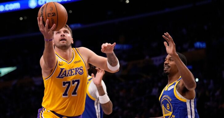 Warriors Lakers Basketball