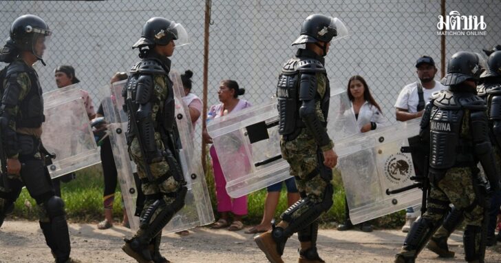 Riot at El Castillo prison, in Mazatlan