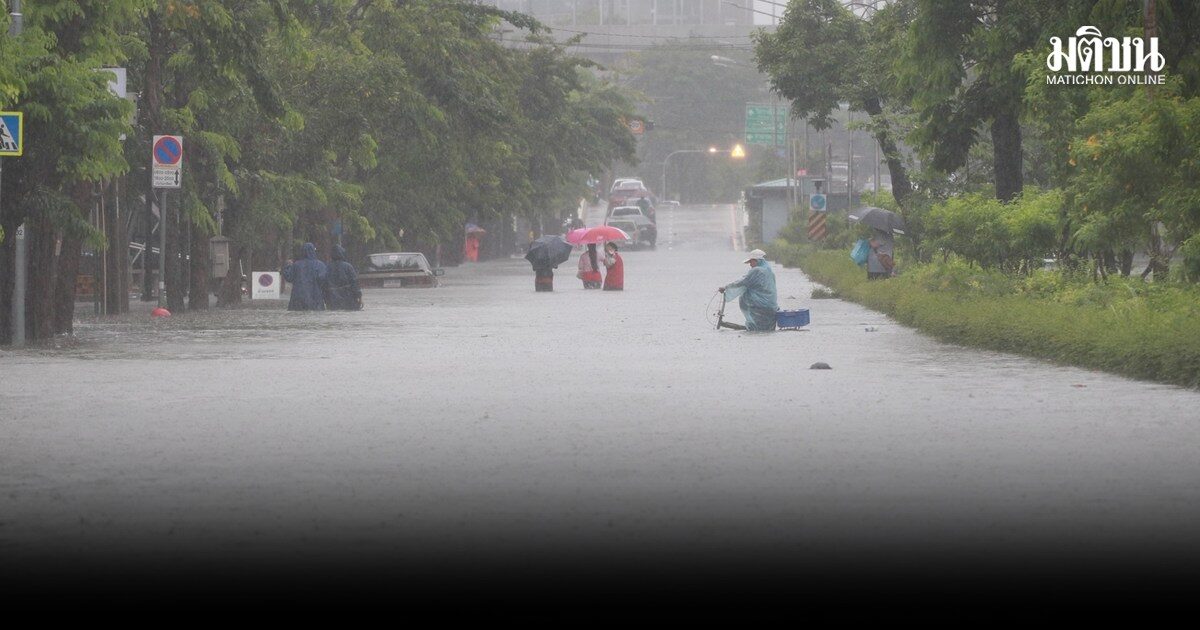 กรมอุตุ เตือนฉบับ 7 วันนี้ 20 จว.ใต้-ตะวันออก ฝนตกหนัก สูงสุด 70% เสี่ยงน้ำท่วมฉับพลัน