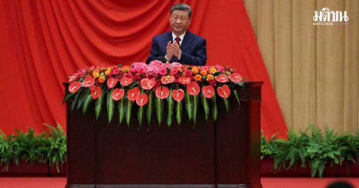 National Day reception at the Great Hall of the People in Beijing
