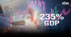 หนี้โลกพุ่ง 235% ของ GDP!! วิกฤตหนี้กำลังบีบประเทศกำลังพัฒนา